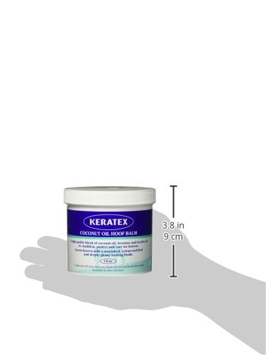 Keratex Coconut Oil Hoof Balm, 400g, Clear - PawsPlanet Australia