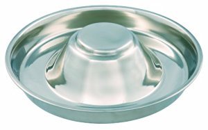 [Australia] - King International Stainless Steel Dog Bowl 1 Puppy Litter Food Feeding Weaning Silver Stainless Dog Bowl Dish Large Dogs, Pets Feeder Bowl and Water Bowl Perfect Choice 