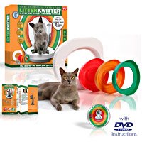 [Australia] - Cat Toilet Training System By Litter Kwitter - Teach Your Cat to Use the Toilet - With Instructional DVD 