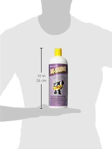 De-Skunk Odor Destroying Shampoo – Formulated with World’s Most Powerful De-Greasers to Remove Skunk Odor, Guaranteed – Only Skunk Shampoo You Need - Keep On Hand for Emergencies (32 oz.) - PawsPlanet Australia