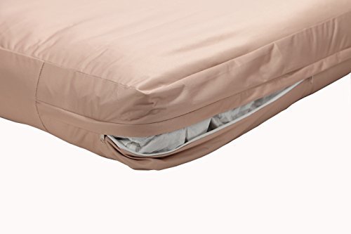 [Australia] - Dog Bed Liner - USA Based - Premium Durable Waterproof Heavy Duty Machine Washable Material with Zipper Opening - 2 Year Warranty Large Tan 