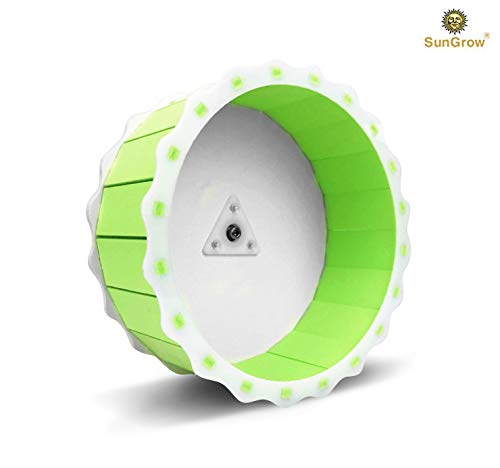 [Australia] - Hamster Spinner Wheel, Quiet Exercise Toy, Installation in Less Than 5 Minutes, Keeps Small Pets Active & Entertained, Durable PVC Plastic Material, 6.7” Diameter Fits Hamsters, Gerbils & Mice 