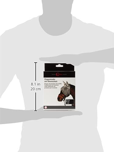 Kerbl Fly Mask with Ear Protection and UV Protection Pony - PawsPlanet Australia