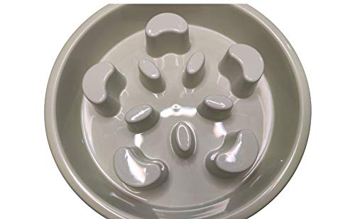 Lucky Dog Deli slow feeding bowl - stop your dog guzzling their food 7inch diameter - PawsPlanet Australia