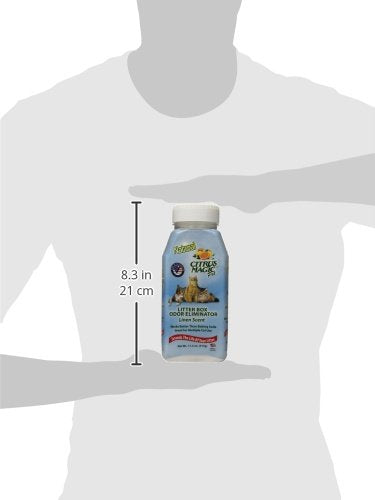 [Australia] - Citrus Magic Litter Box Odor Eliminator Shaker Bottle, 11.2-Ounce, Linen 