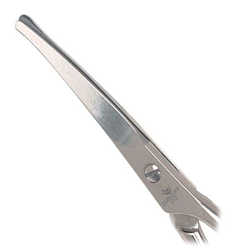 Dubl Duck Stainless Steel Ear/Nose Curved Pet Grooming Shears, 4-Inch - PawsPlanet Australia