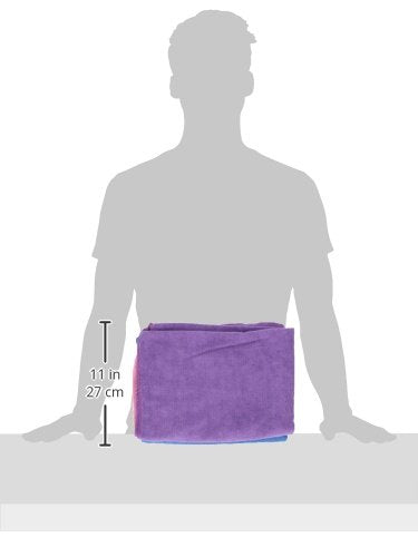 [Australia] - Microfiber Pet Towel 3 Pack in Assorted Color 36-Inch 