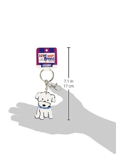 [Australia] - Love Your Breed Acrylic Keychain, Poodle Maltese 