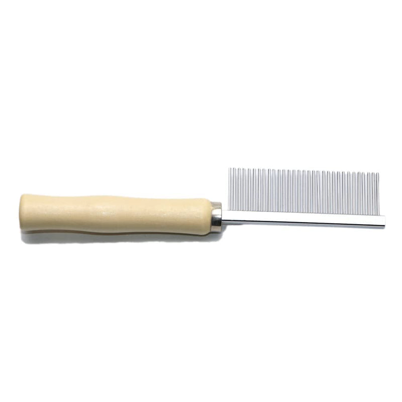 Wooden Handle Grooming Comb for Dogs Cats Pet - PawsPlanet Australia