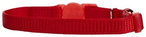 [Australia] - Coastal Pet Products CCP7001RED Nylon Safe Cat Adjustable Breakaway Collar with Bells, Red (Parent) 