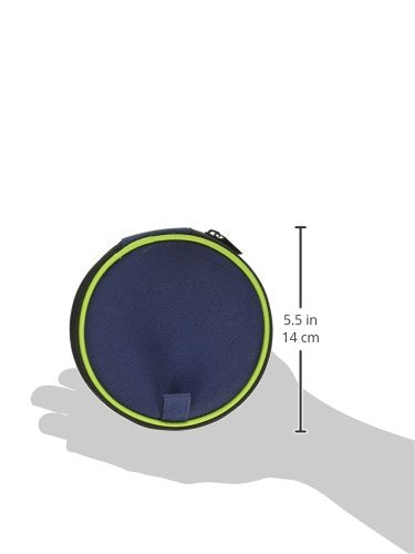 Petmate Silicone Duo Travel Bowl 1.5 CUP Navy Blue/Go Go Green - PawsPlanet Australia