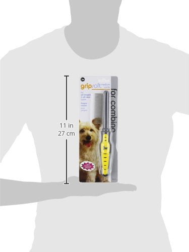 [Australia] - JW Pet Company GripSoft Medium Comb for Dogs 