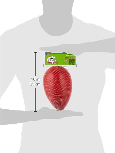 Jolly Pets Jolly Egg Dog Toy Medium (8 in) Red - PawsPlanet Australia