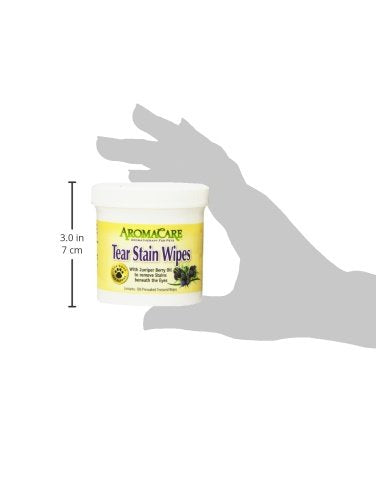 Aromacare Tear Stain Remover Wipes - PawsPlanet Australia