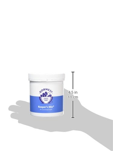 Dorwest Herbs Keepers Mix Powder for Dogs and Cats 250g - Perfect raw feeding supplement, 8 nutritious pure herbs for all round herbal health 250 g (Pack of 1) - PawsPlanet Australia