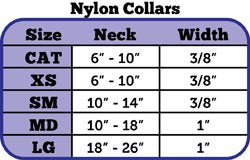 [Australia] - Mirage Pet Products Retro Nylon Ribbon Cat Safety Collar, Lavender 