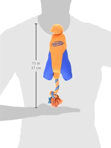[Australia] - Nerf Dog Trackshot Arrowhead Launcher with Interactive Design, Great for Fetch, Launches up to 75 ft, Single Unit, Blue/Orange 