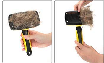 [Australia] - Automatic Self-Cleaning Dog Brush & Cat Brush – Automatic Pet Grooming Brush – One-Button Depilation Soft Needle Comb 