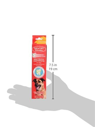 Sergeant's Petrodex Enzymatic Toothpaste for Dogs - Poultry Flavor, 2.5-Ounce, Pack of 1 - PawsPlanet Australia