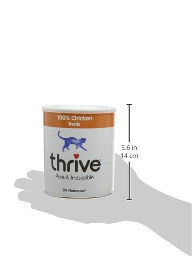 thrive Cat 100% Chicken Treats Maxitube, 200g - PawsPlanet Australia