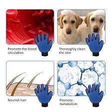 [Australia] - [Premium Version] Pet Grooming Glove and Deshedding Brush - Perfect for Cat and Dog - Short and Long Hair - Gentle Pet Hair Remover Mitt - One-Size-Fits-All - 260 Soft Silicone Tips - Right Hand 