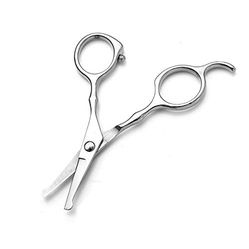 Pet Hair Scissors, Dog Straight Shears 4.5" Stainless Steel Pet Grooming Trimmer with Safety Rounded Tips Animal Hairdressing Cutting Tools Designed for Right and Left handers. - PawsPlanet Australia