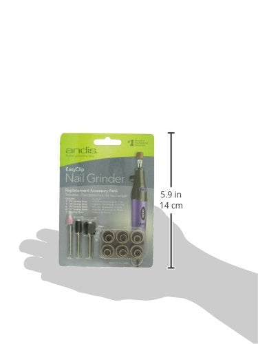 [Australia] - Andis (Pet) 65920 Nail Grinder Replacement Accessory Pack, 5.75 x 0.50 x 4.00 inches,Multi 