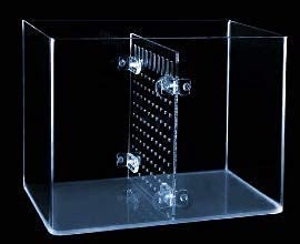 DIY Designed Clear Easy to Bent Cut and Assemble for Most Fish Tanks (Suction Cups are Included) 11.8*11.8 inch - PawsPlanet Australia