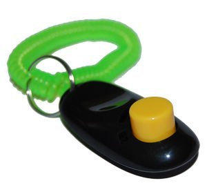 [Australia] - Downtown Pet Supply Big Button Dog Cat Training Clicker, Clickers with Wrist Bands 4 Pack 