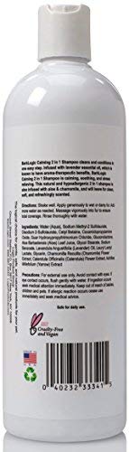 [Australia] - BarkLogic 2 in 1 Natural Dog Shampoo and Conditioner with Essential Oils, 16 oz, Hypoallergenic Plant Based Formula for Sensitive Skin Lavender 