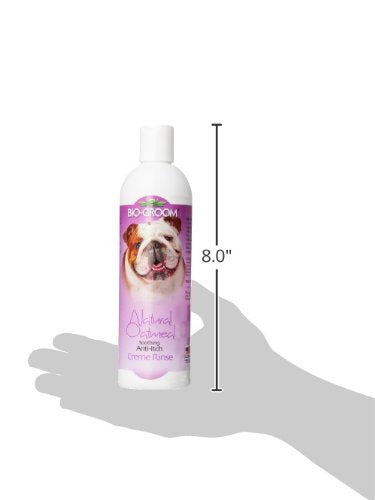 Bio-Groom Natural Oatmeal Anti-Itch Pet Creme Rinse, 12-Ounce 12 Ounce - PawsPlanet Australia