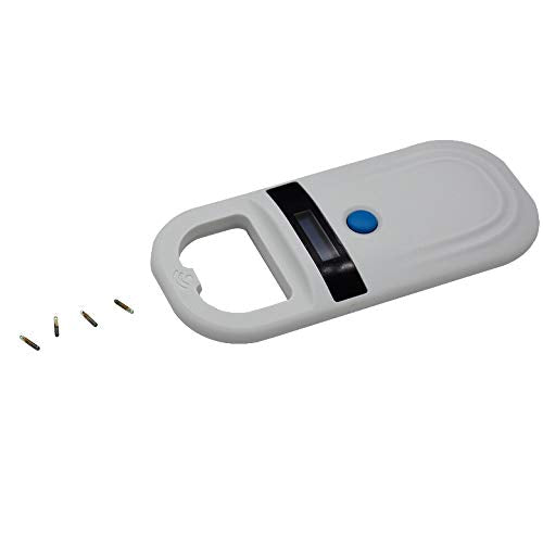 [Australia] - ECARE Microchip Scanner RFID 134.2Khz，Mini USB FDX-B Portable pet ID Microchip Reader Scanner with LED Display for Animal Tracking and Management 