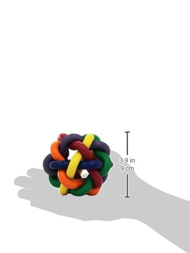 Trixie 32622 Knot Dog Toy Natural Rubber ø 10 cm Multi-colored 10cm - PawsPlanet Australia