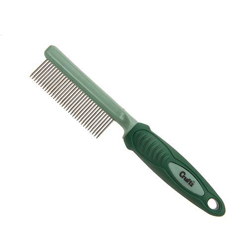 PMS CRUFTS SOFT GRIP GROOMING COMB ON BLISTER CARD - PawsPlanet Australia