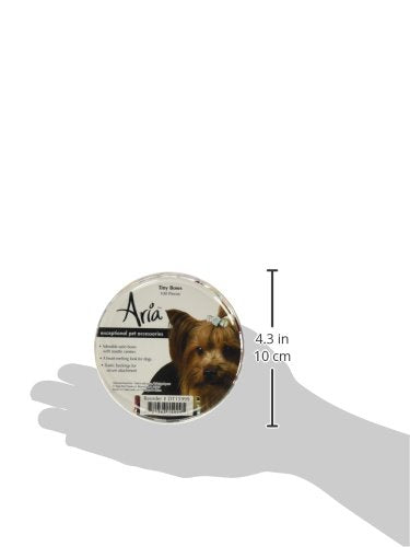 [Australia] - Aria Tiny Bows with Rosettes for Dogs, 100-Piece Canisters 