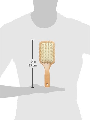 [Australia] - Mars Professional Mane and Tail Wood Pin Brush for Horses, Wooden Pins, Wooden Handle, Made in Germany 