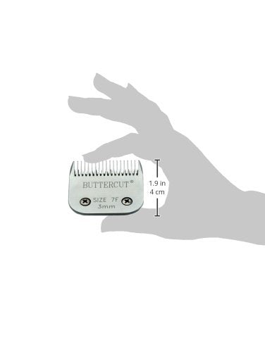 Geib Buttercut Stainless Steel Dog Clipper Blade, Size-7F, 1/8-Inch Cut Length - PawsPlanet Australia