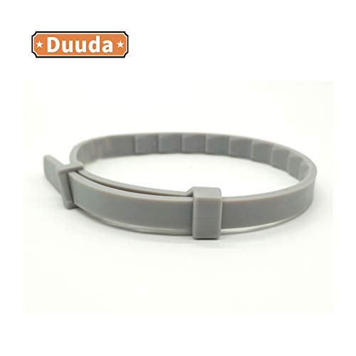 [Australia] - Duuda Dog Flea and Tick Collar - 8 Months Continuous Protection and Prevention - Waterproof and 100% Natural Essential Oil Extract - Adjustable for All Breeds and Size - 2 Pack 