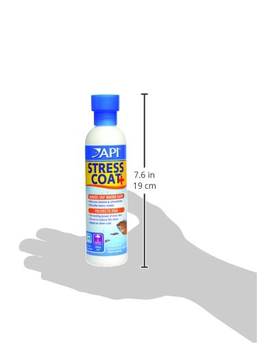 API STRESS COAT Aquarium Water Conditioner 237 ml Bottle 237 ml (Pack of 1) - PawsPlanet Australia