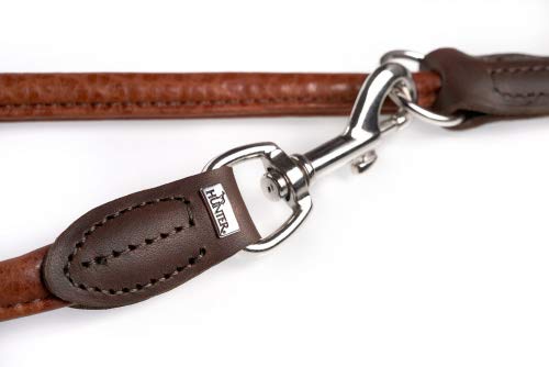 HUNTER Training leash Round and Soft Cody, 10/200, Small S Brown - PawsPlanet Australia