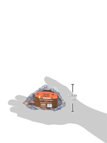 Fluker's Rock Food & Water Bowl for Hermit Crabs - PawsPlanet Australia