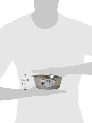 [Australia] - OurPets Basic Stainless Steel Dog Bowl, 2 Quart 