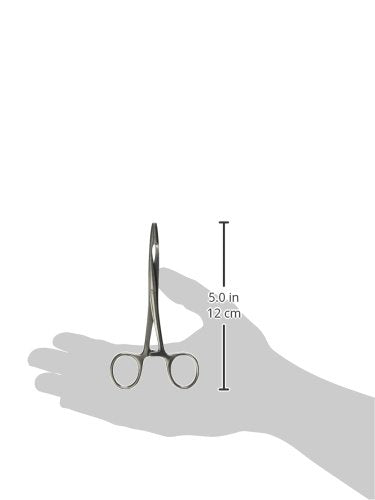 [Australia] - Mars Professional Hairpuller and Mosquito Hemostat, Surgical Grade Stainless Steel and Locking Mechanism, 5" Length 