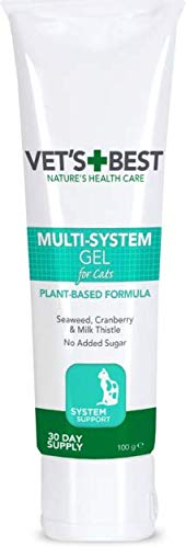 Vet's Best Multi-system support Cat Supplement Gel Promotes Healthy Immune System, 100g - PawsPlanet Australia