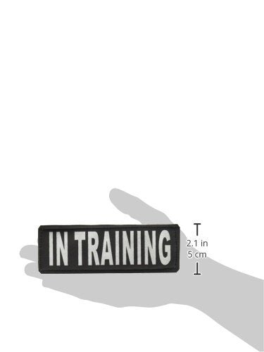 [Australia] - Dogline Removable Patches "In Training" Tags Large/Extra Large (2" x 6") 