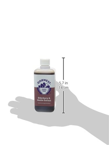 Dorwest Herbs Elderberry and Nettle Extract for Dogs and Cats 250 ml - PawsPlanet Australia