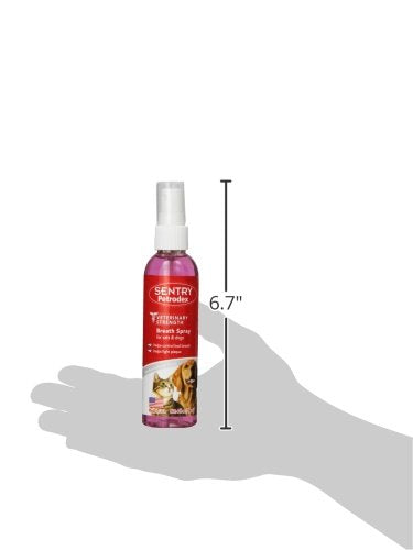 Petrodex Breath-Eze Breath Spray Dog and Cat, 4 oz - PawsPlanet Australia