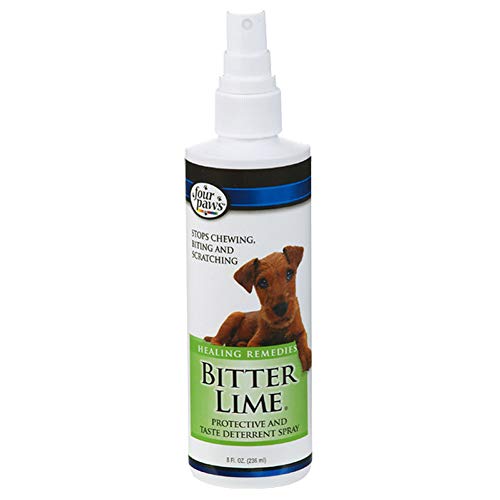 [Australia] - Four Paws Bitter Lime Cat and Dog Behavior Pump Spray, 8 Ounce Bottle 8 Ounces 