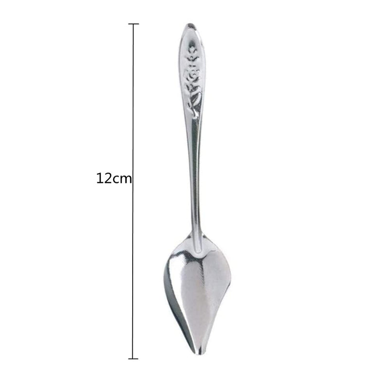 NA 6 Pieces Bird Feeding Spoon Stainless Steel Feeding Spoon Parrot Milk Spoons Hand Feeding Spoons Used for Peony Cockatiel Parrot Peony - PawsPlanet Australia