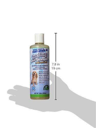 [Australia] - Mednet Direct Naturals MDN1008 Soothing Pet Shampoo with Oatmeal, 12-Ounce 